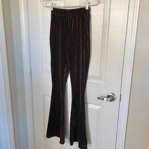 Stretchy Corduroy Bell Bottom Flare Pants